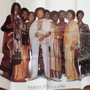 🔻🔶🔺Earth, Wind & Fire - "Faces" Record & Poster